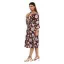 Crimson Maroon Dress thumbnail 1