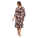Crimson Maroon Dress thumbnail 4
