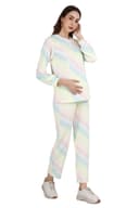 Women's Multi-Colored Rainbow Coord Set thumbnail 4