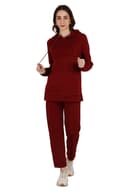 Women's Maroon Coord Set thumbnail 1