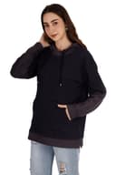 Women's Multicolored Stripe Hoodie thumbnail 1