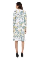 Tie & Dye - Green & Yellow Women's Hoodie Dress thumbnail 5