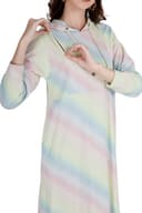 Women's Rainbow Hoodie Dress thumbnail 4